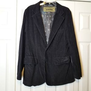 Machine Clothing Company Black Corduroy Blazer